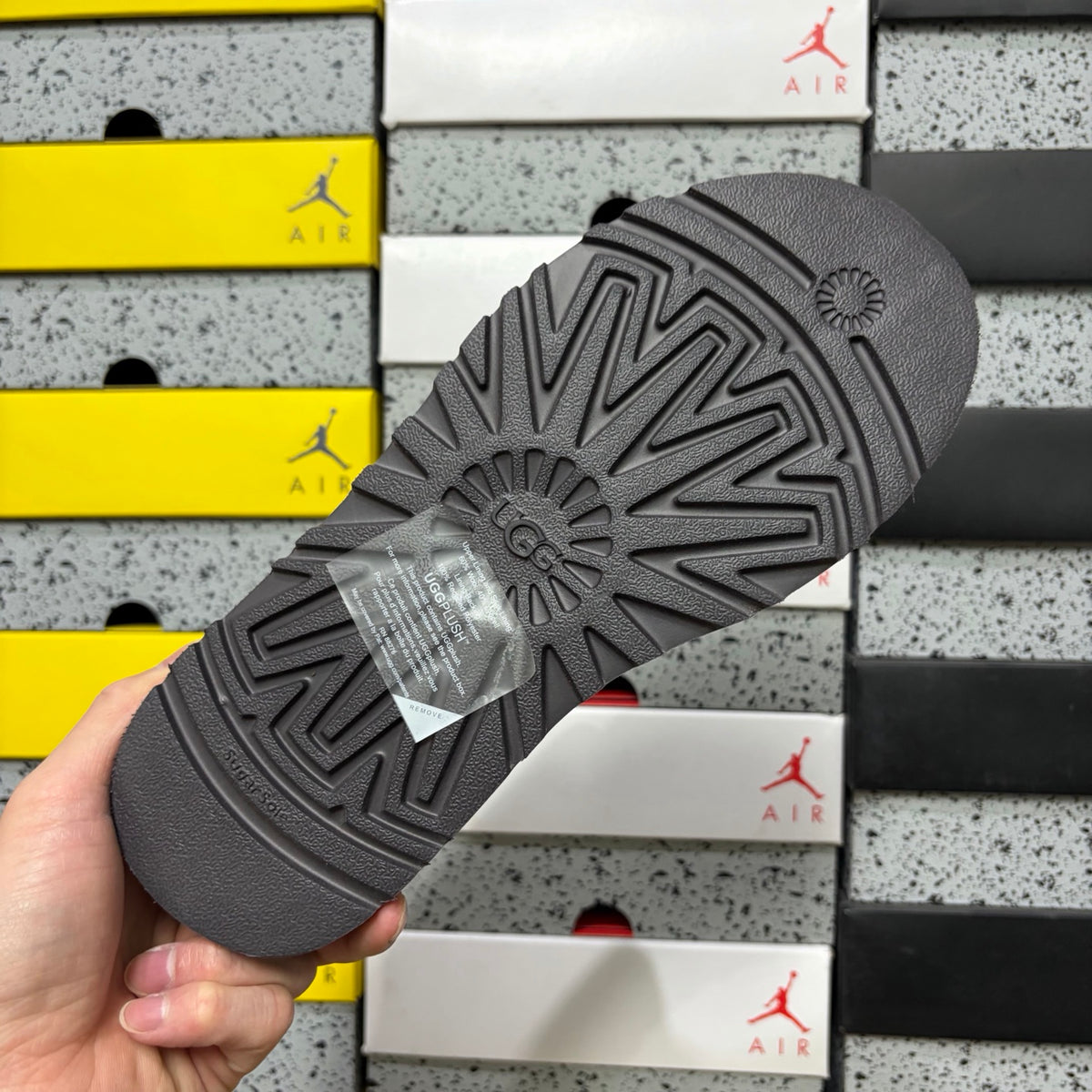 UGG Platform Ankle Boots in Thundercloud Grey – Style 8170