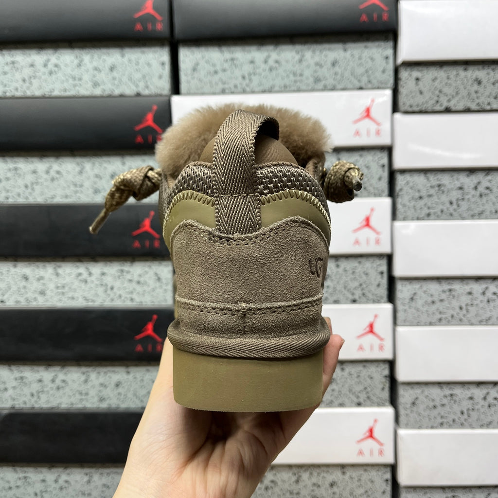 UGG Lowmel Lace-Up Shoes in Smoky Brown