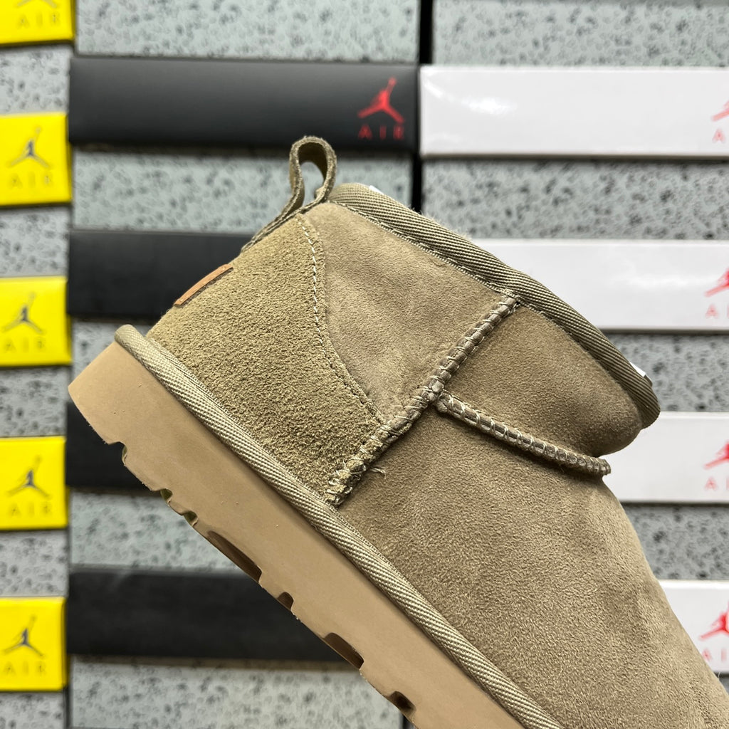 UGG Classic Ultra Mini Boots in Antelope Brown