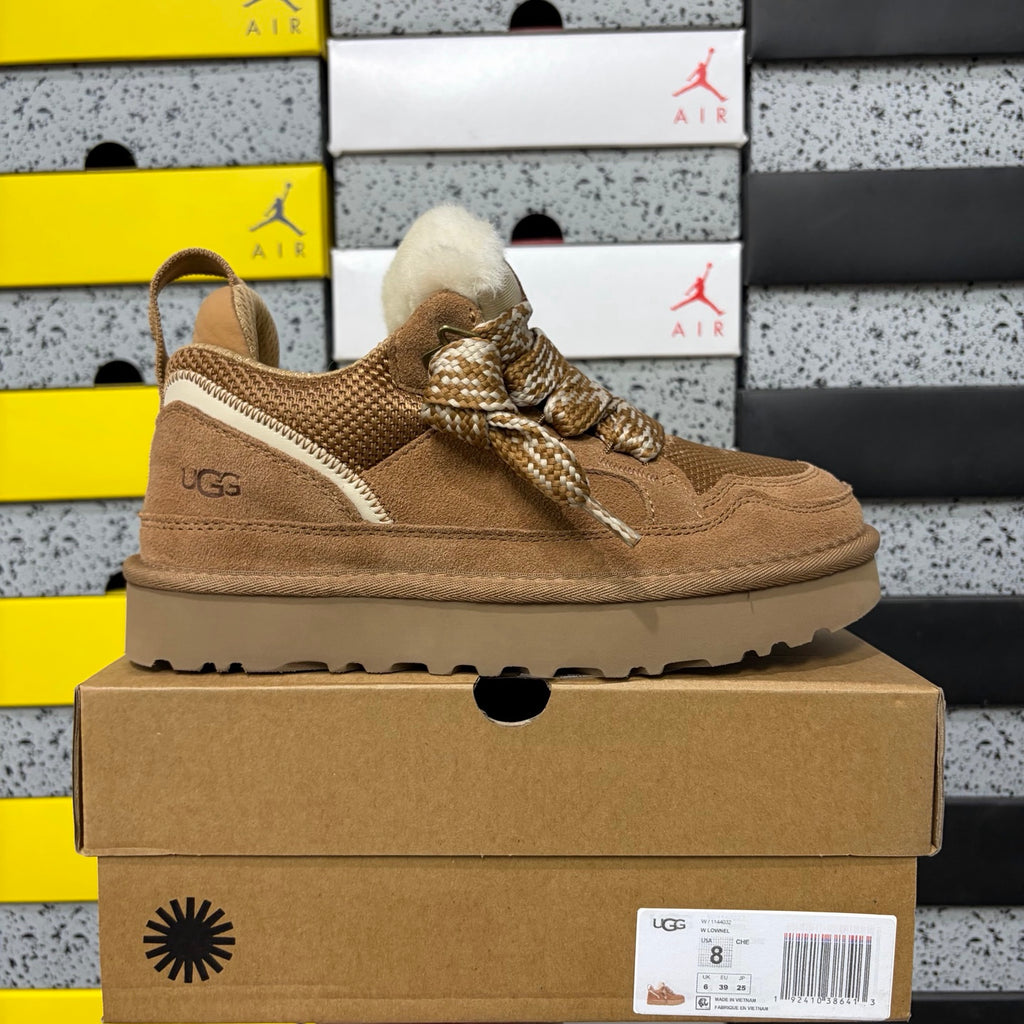UGG Low-Top Lace-Up Shoes in Chestnut – Style 4032