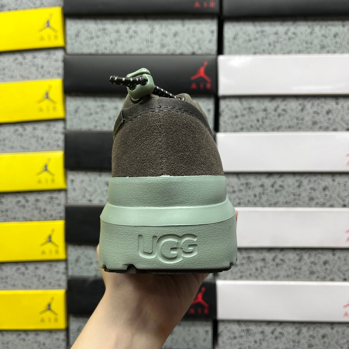 UGG Toggle Slip-On Shoes with Mint Green Sole