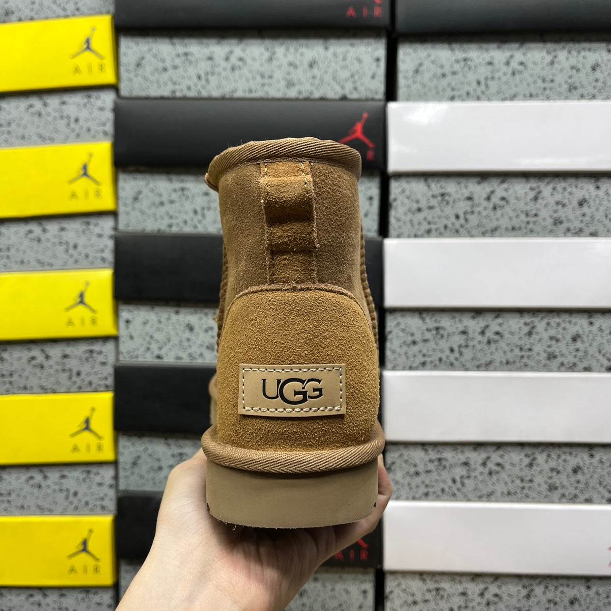 UGG Classic Mini Ankle Boots in Chestnut