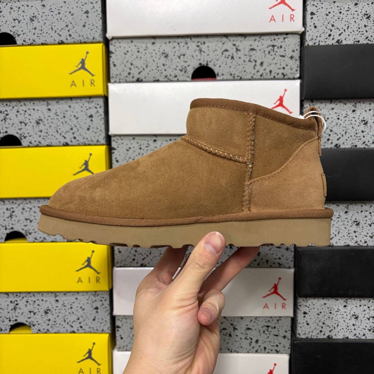 UGG Mini Ankle Boots in Chestnut – Style W1116109