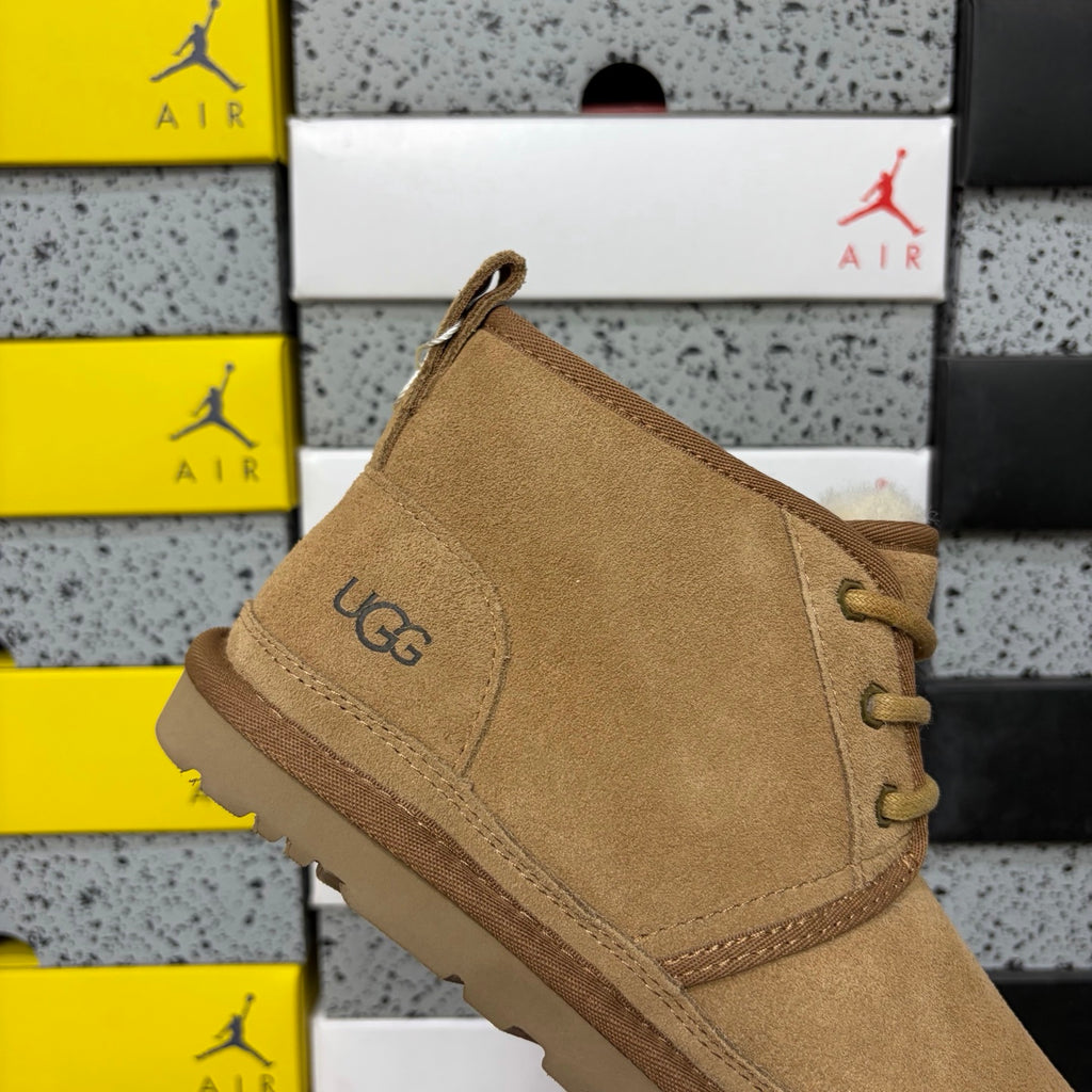 UGG Lace-Up Ankle Boots in Chestnut – Style W1094269