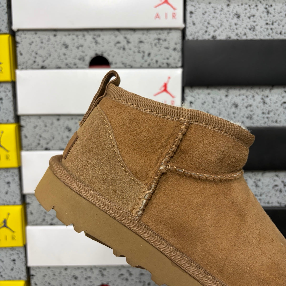 UGG Mini Ankle Boots in Chestnut – Style 6109