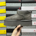 UGG Ultra Mini Platform Boots in Grey