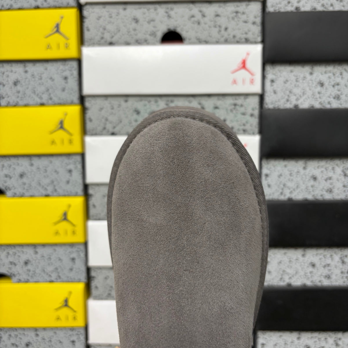 UGG Platform Ankle Boots in Thundercloud Grey – Style 8170