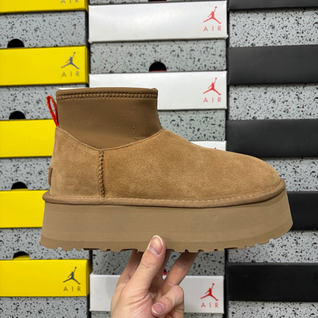 UGG Platform Ankle Boots in Brown – Style 8170