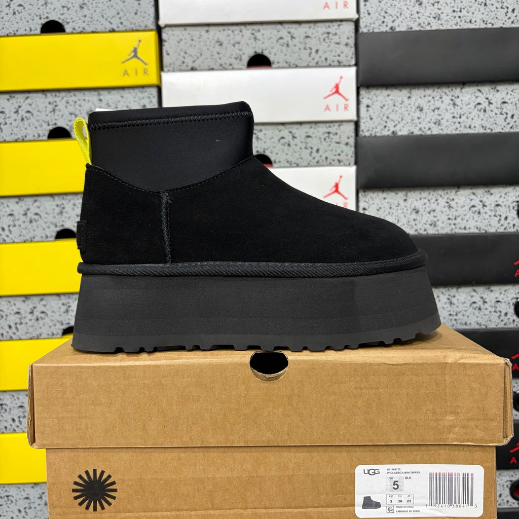UGG Platform Ankle Boots in Black – Style 817