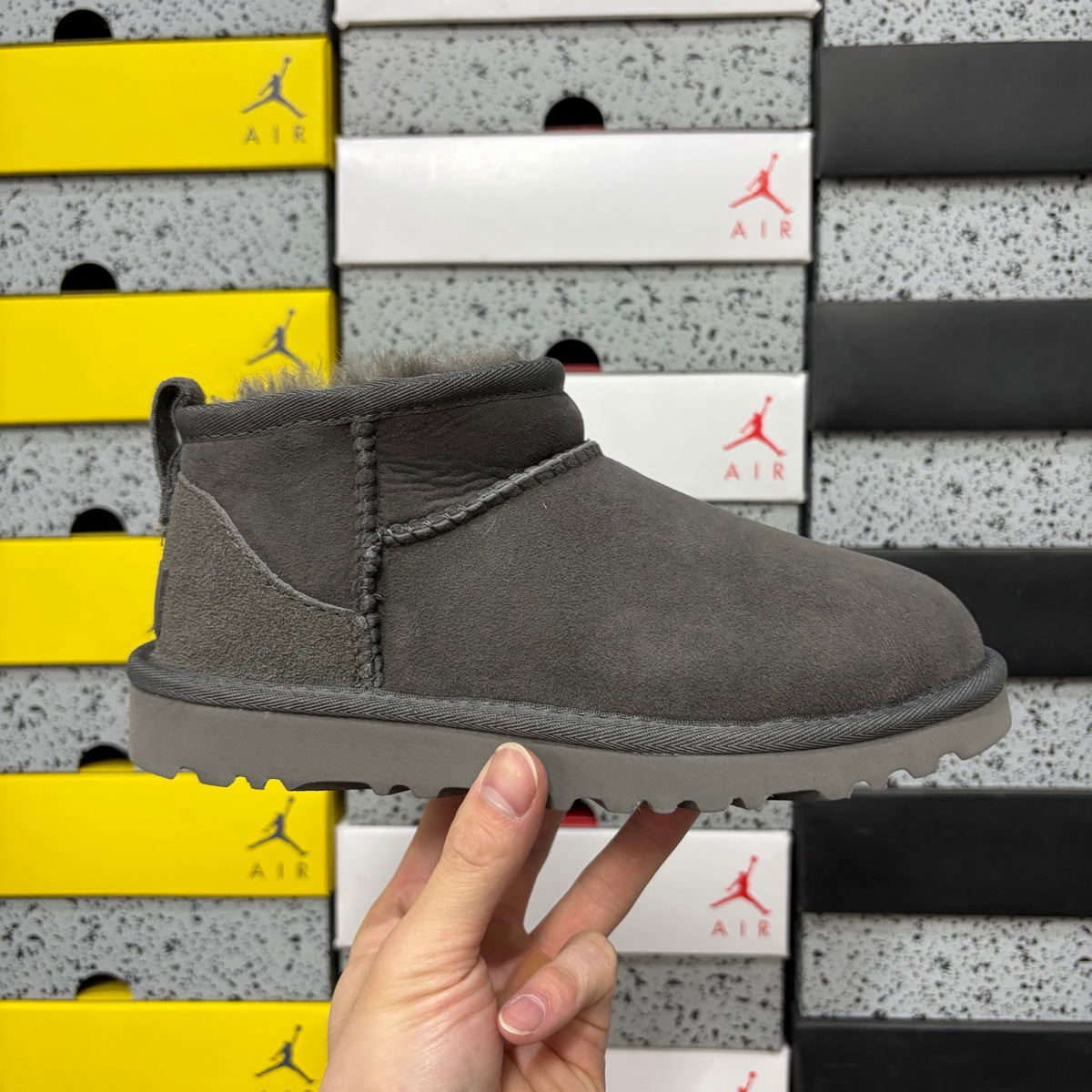 UGG Mini Ankle Boots in Grey – Style 6109