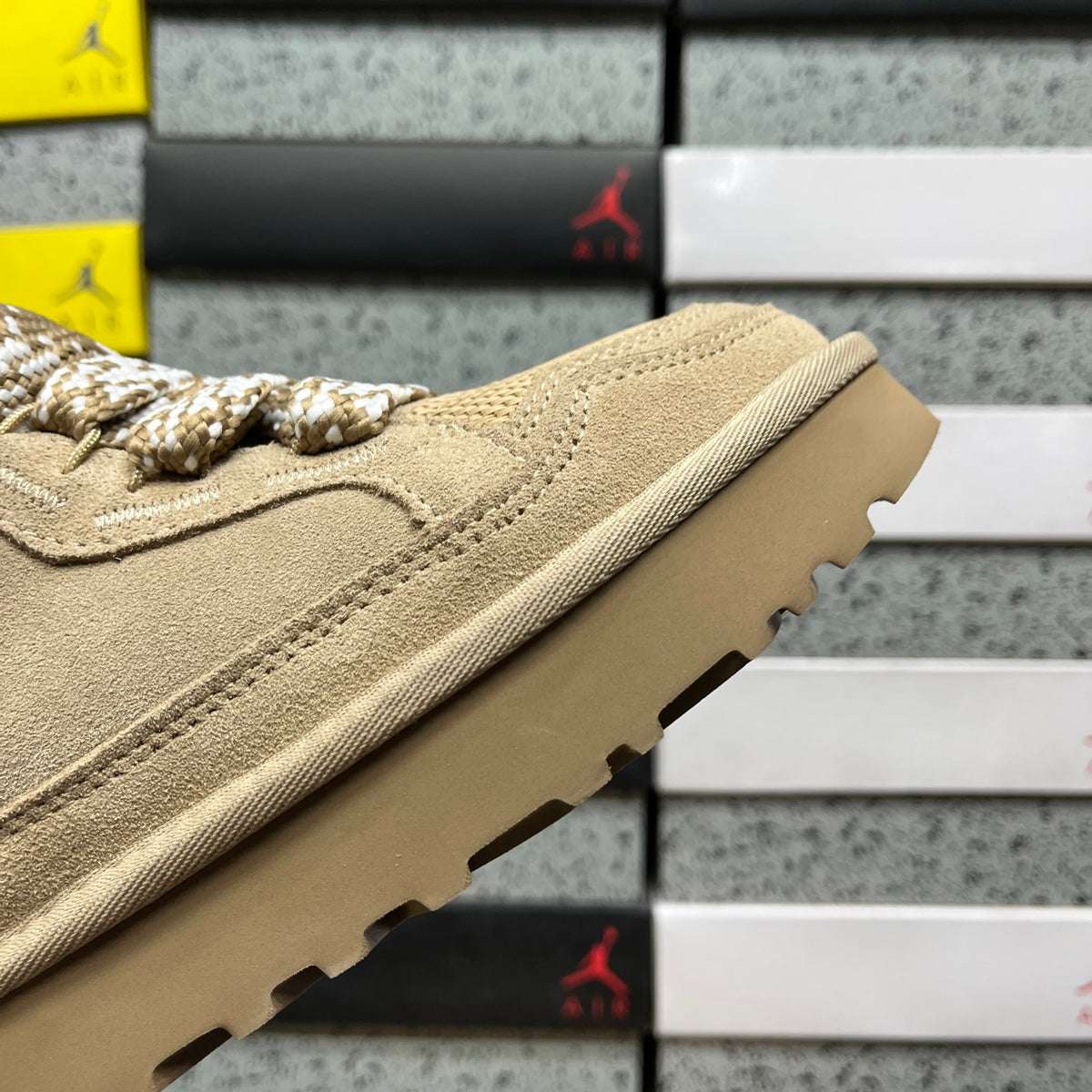 UGG Lowmel Lace-Up Shoes in Sand