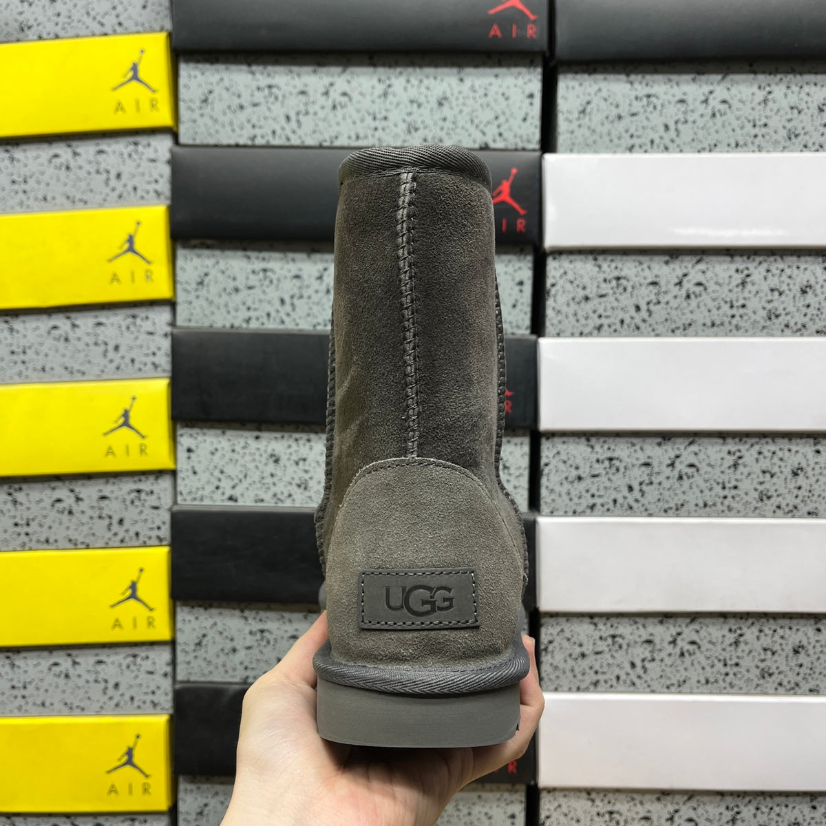 UGG Classic Short Boots in Grey