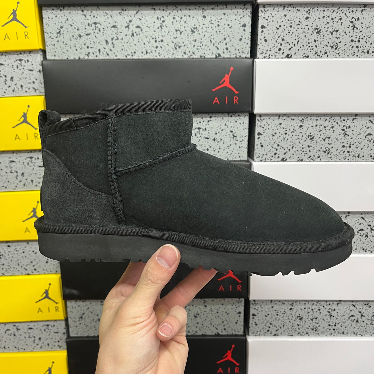 UGG Mini Ankle Boots in Black – Style W1116109