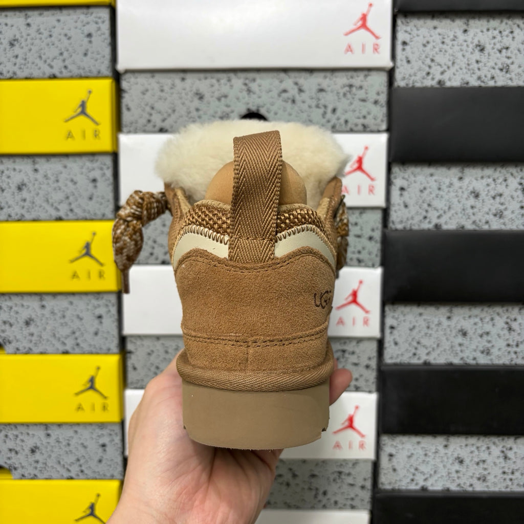 UGG Low-Top Lace-Up Shoes in Chestnut – Style 4032