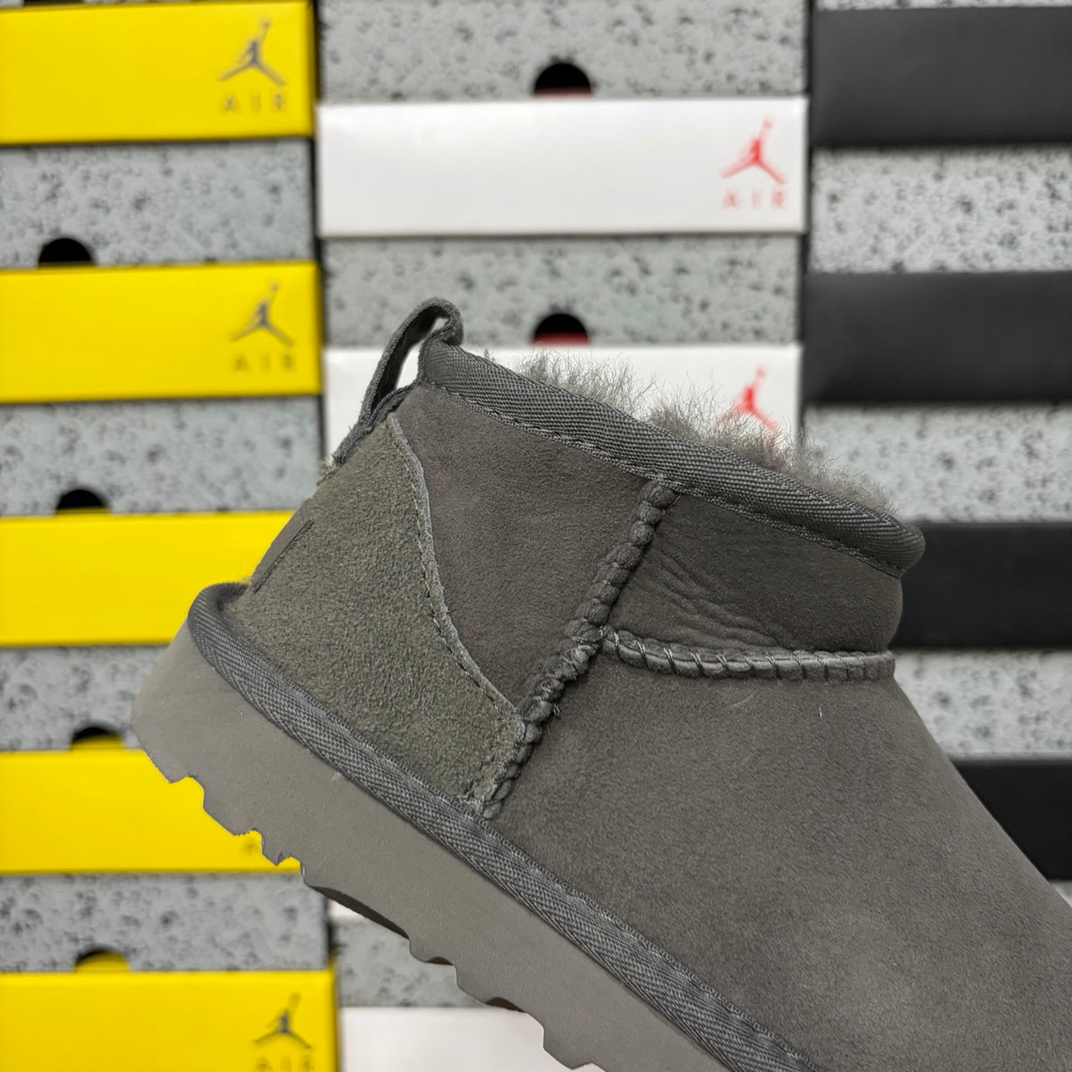 UGG Mini Ankle Boots in Grey – Style 6109
