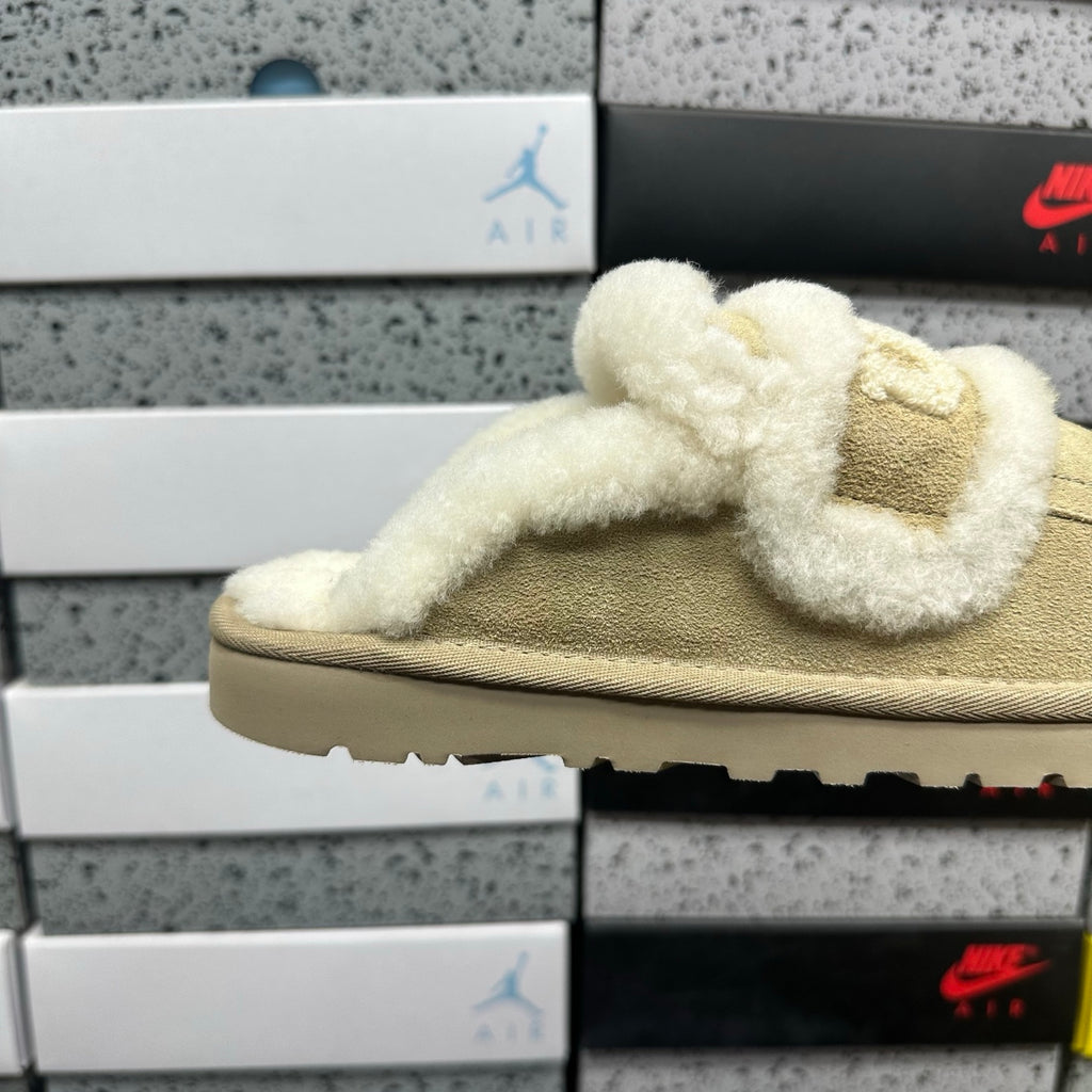 UGG Embroidered Mule Slippers in Sand – Style 5095