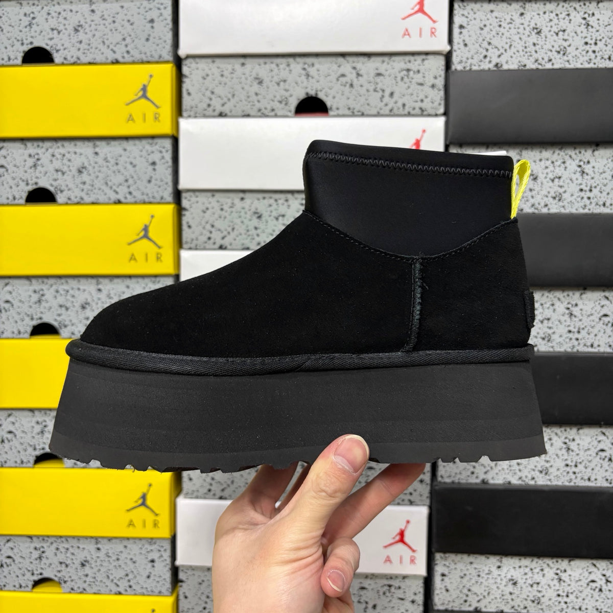 UGG Platform Ankle Boots in Black – Style 817