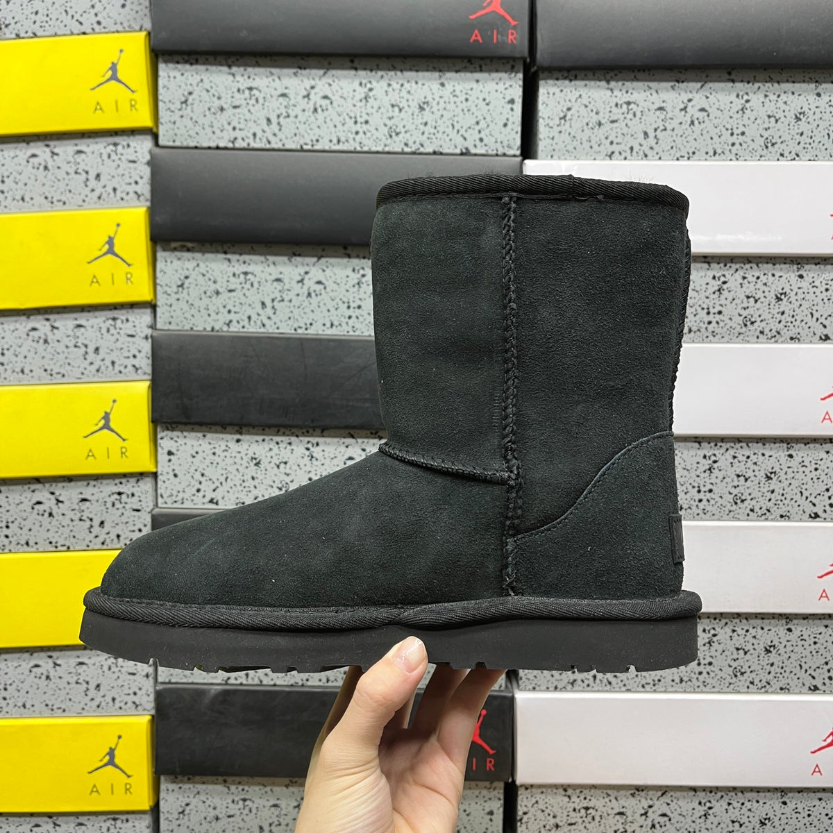 UGG Classic Short Boots in Black