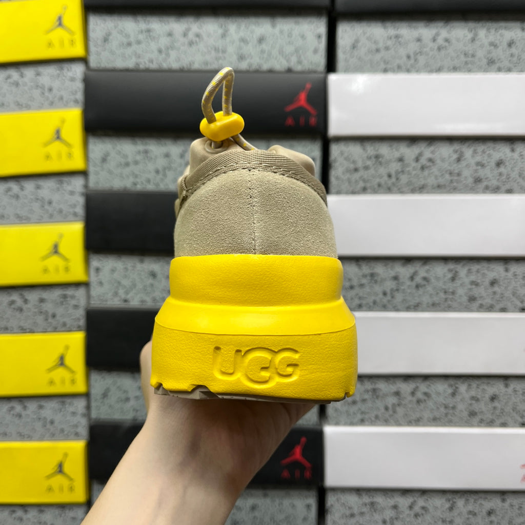 UGG Toggle Slip-On Shoes in Beige & Yellow