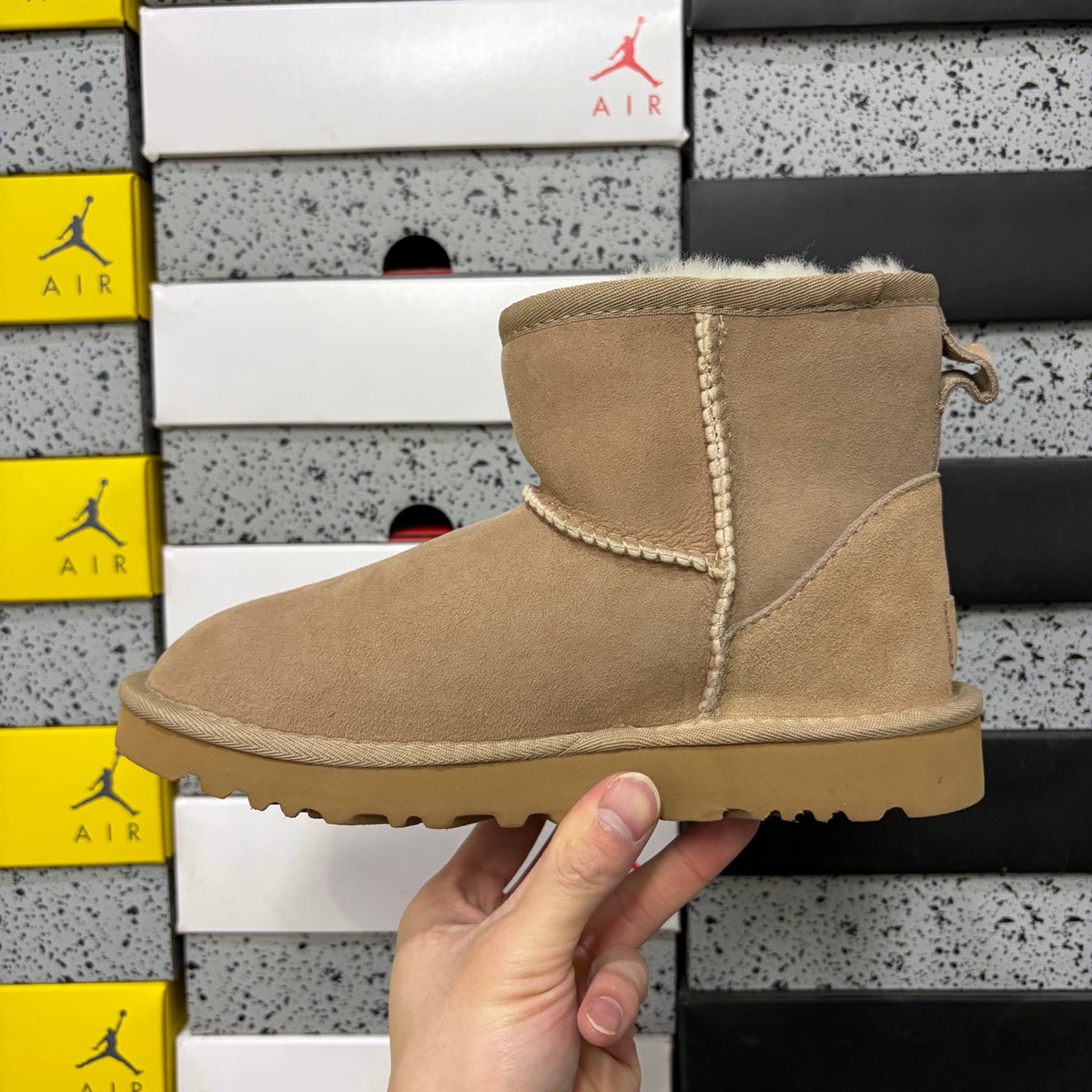 UGG Classic Short Boots in Sand