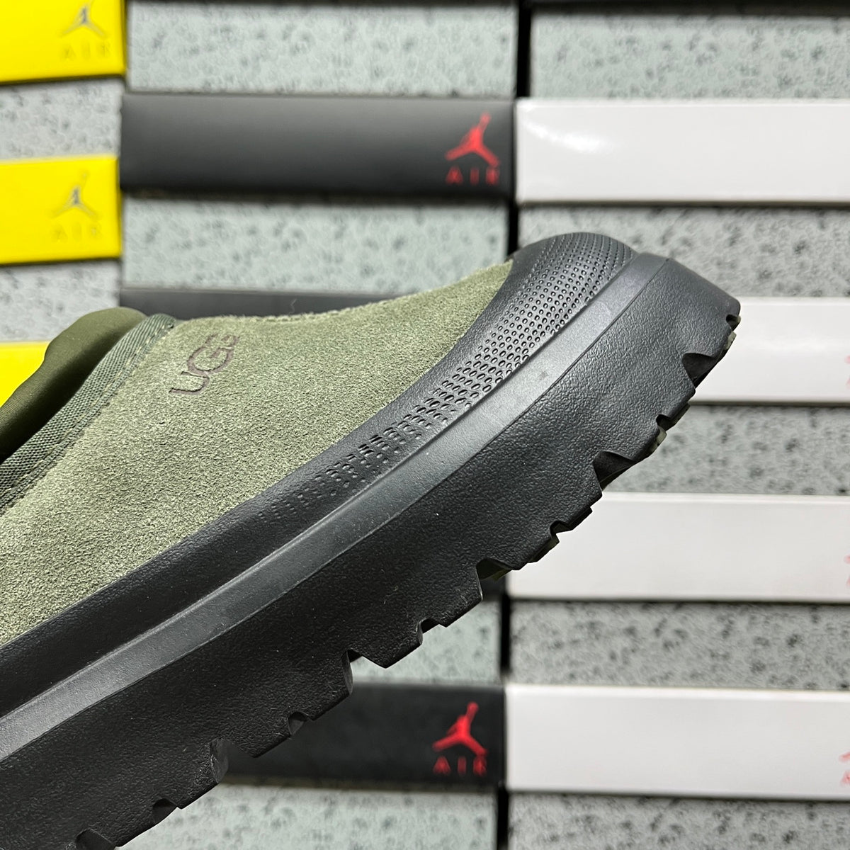 UGG Slip-On Shoes in Green & Black – Style 1144096