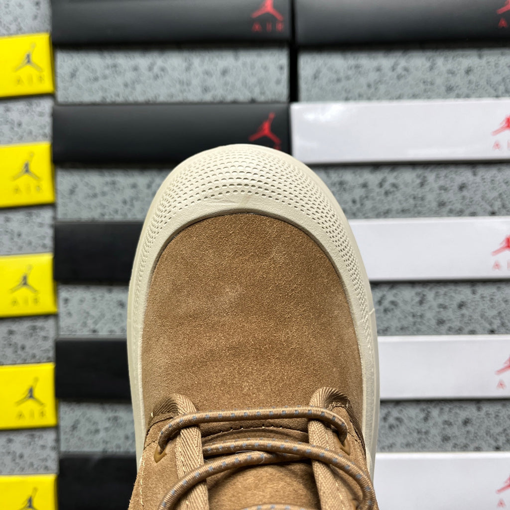 UGG Neumel Chunky-Sole Lace-Up Boots in Chestnut & Cream