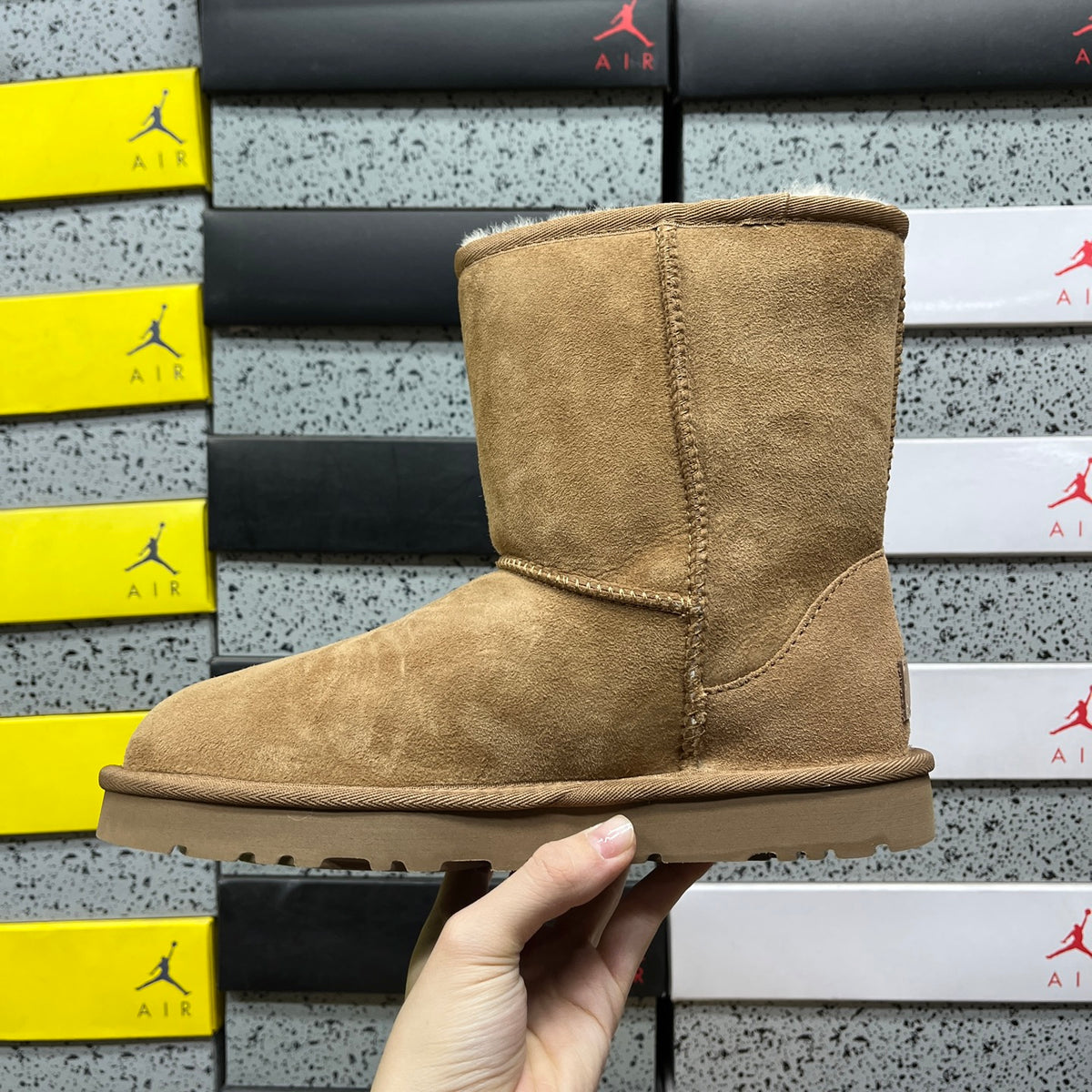 UGG Classic Short Boots in Chestnut