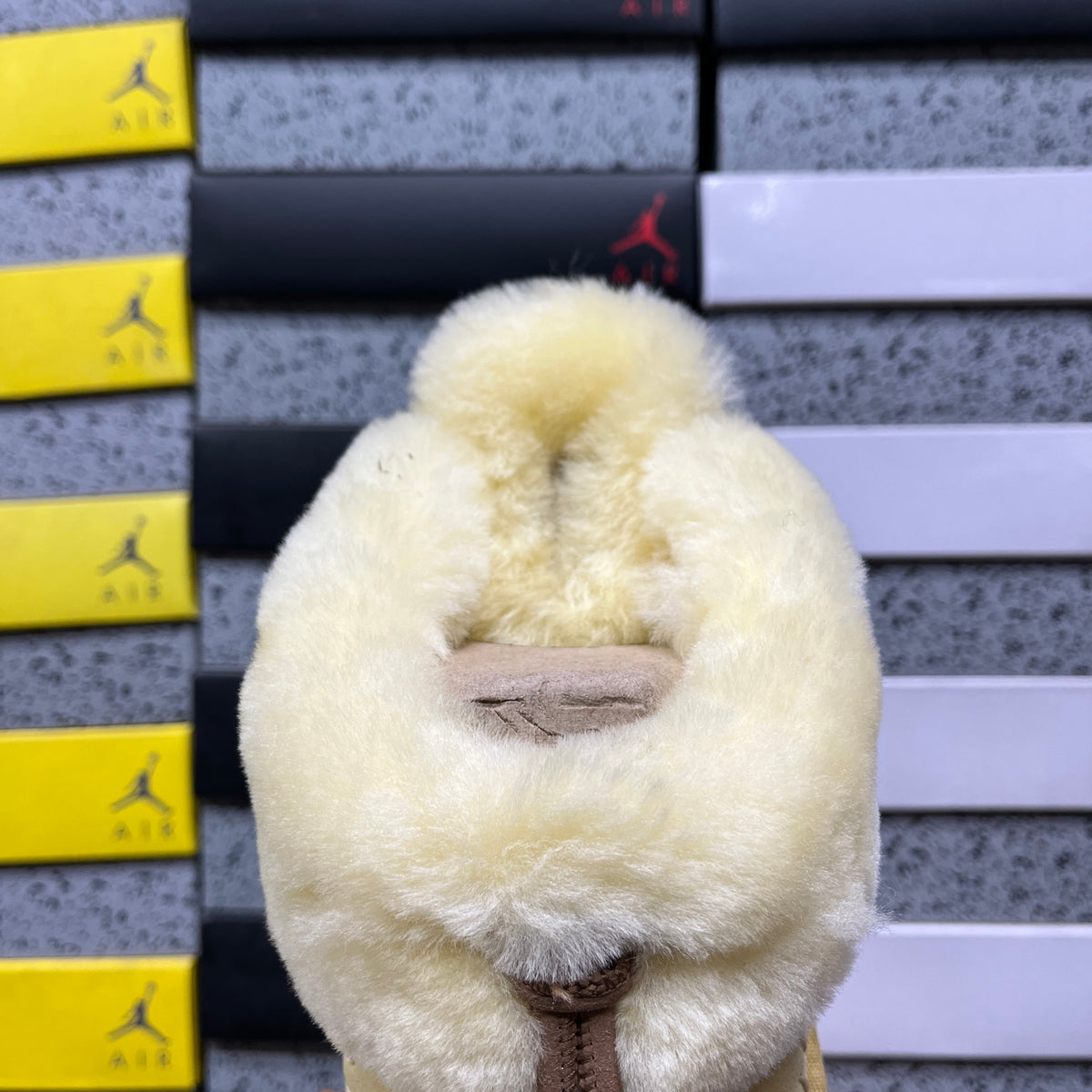 UGG Coquette Stitch Slippers in Soft Yellow