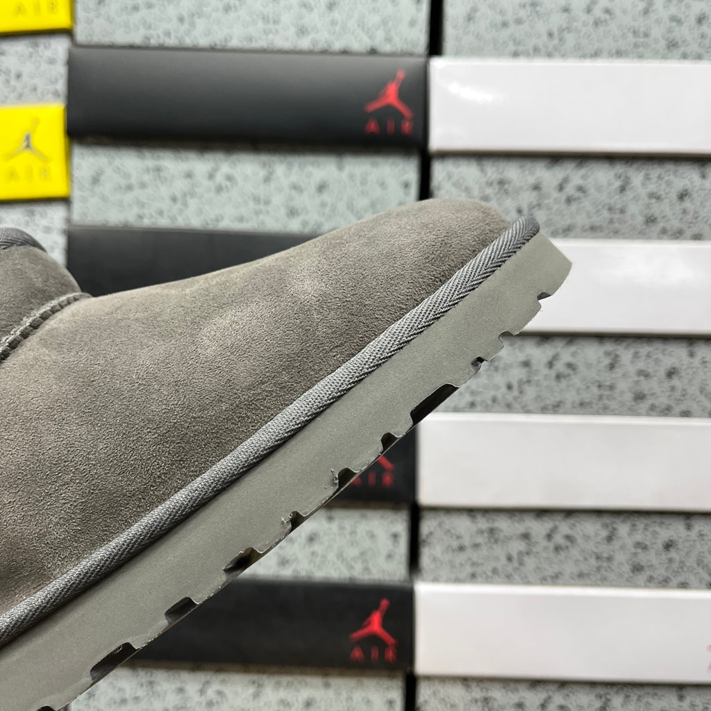 UGG Classic Ultra Mini Boots in Grey