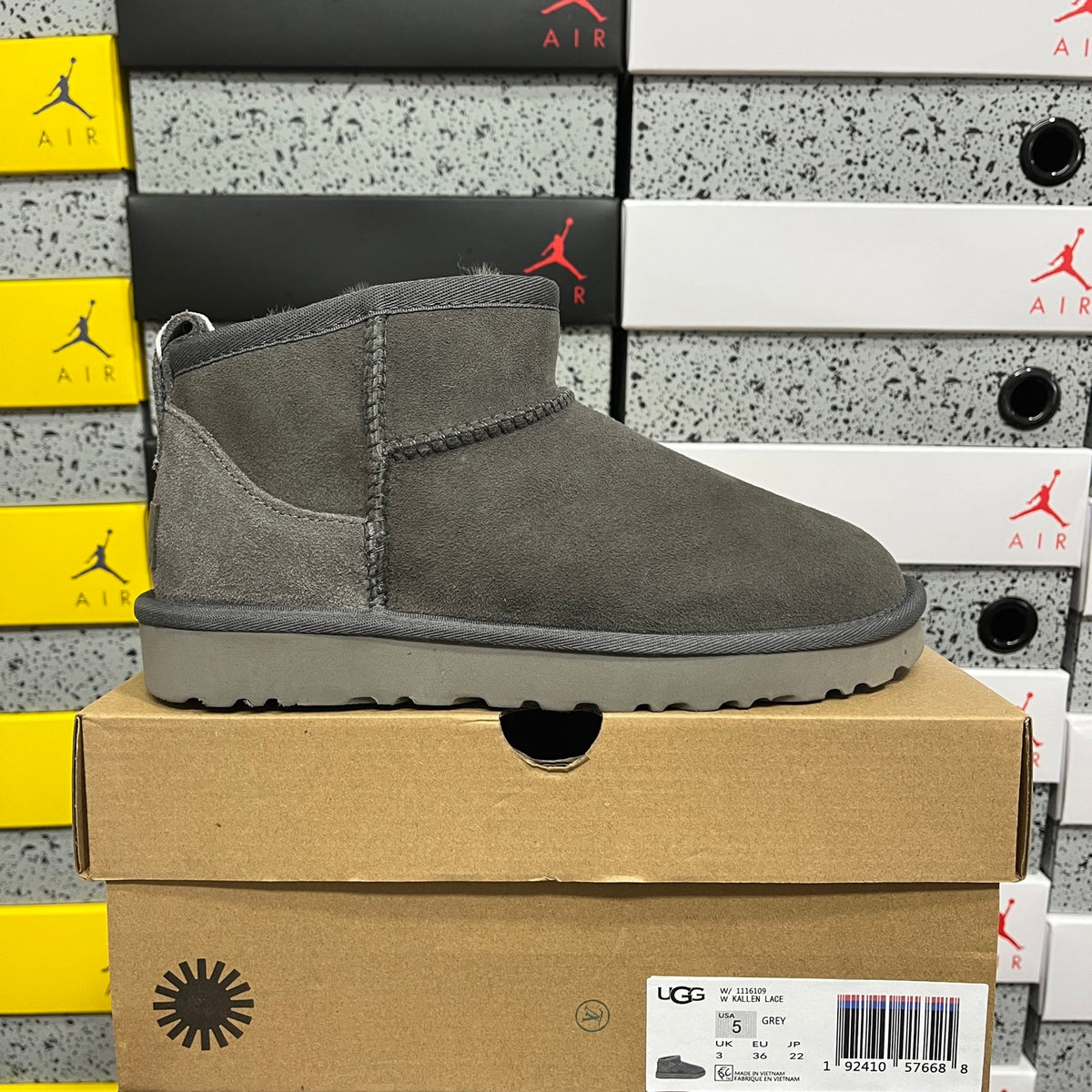 UGG Mini Ankle Boots in Grey – Style W1116109