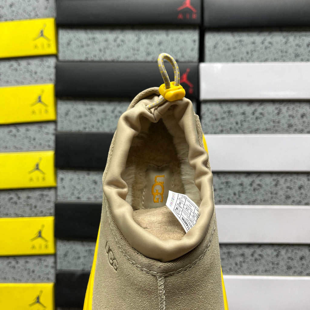 UGG Toggle Slip-On Shoes in Beige & Yellow