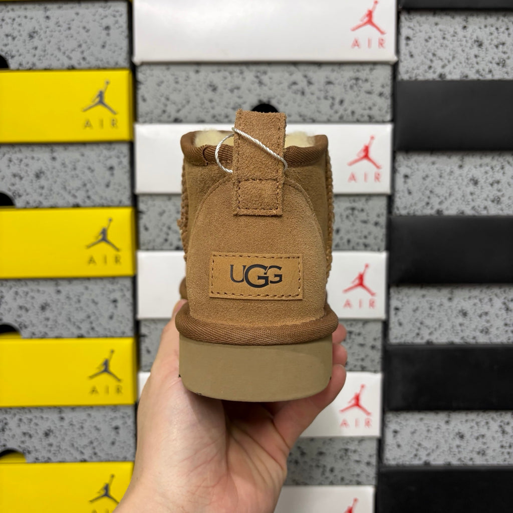 UGG Mini Ankle Boots in Chestnut – Style W1116109