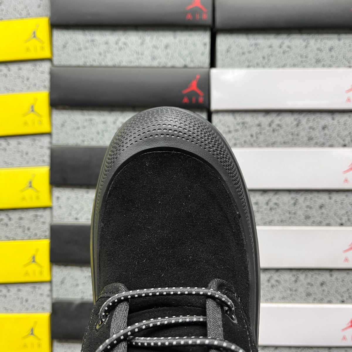 UGG Neumel Chunky-Sole Lace-Up Boots in Black