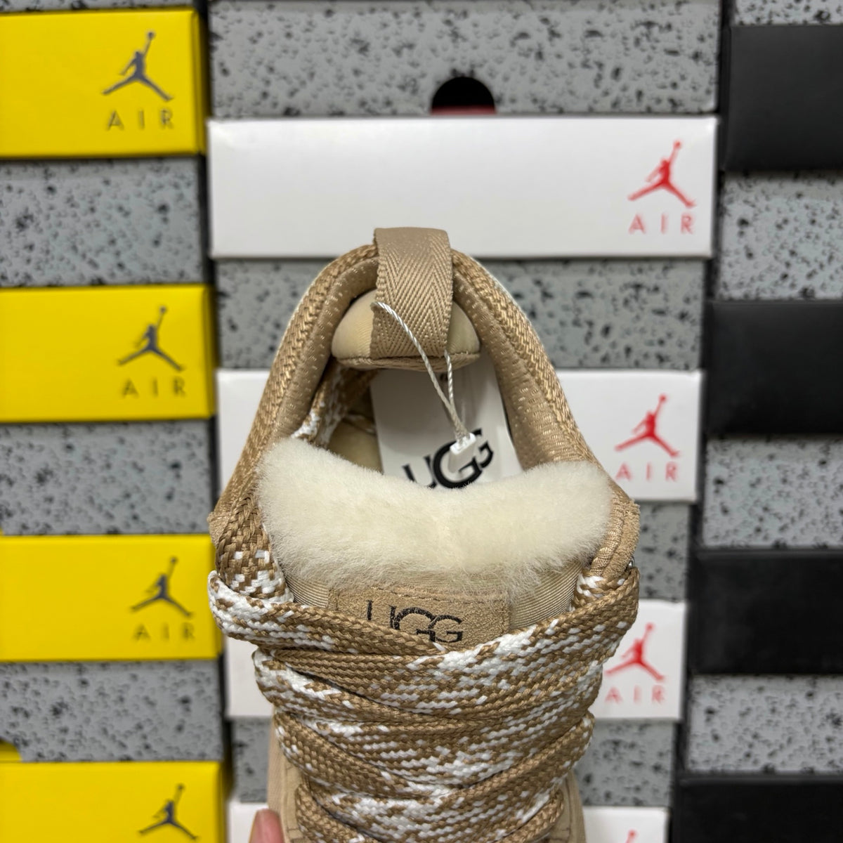 UGG Lace-Up Casual Shoes in Sand – Style 14403211