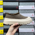 UGG Toggle Slip-On Shoes in Walnut Brown & Cream