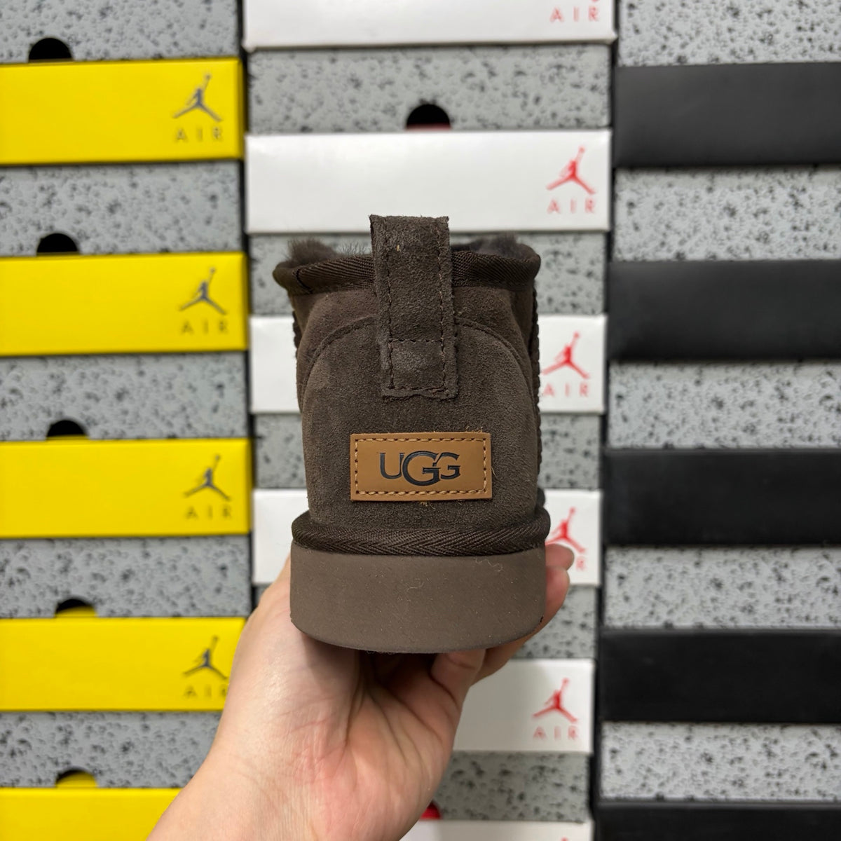UGG Mini Ankle Boots in Brown – Style 6109