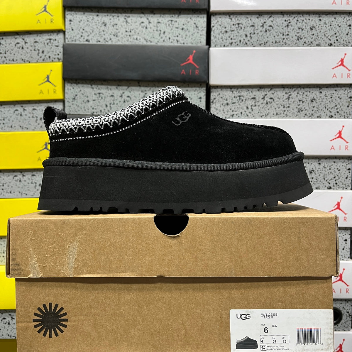 UGG Tazz II Platform Slippers in Black