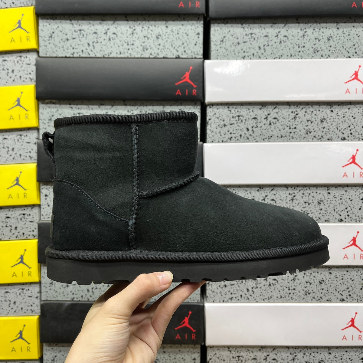 UGG Classic Mini Ankle Boots in Black