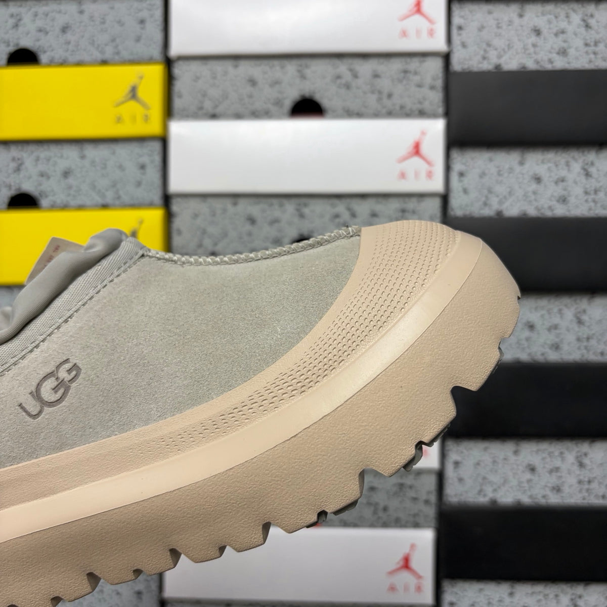 UGG Slip-On Shoes in Grey & White – Style 4096