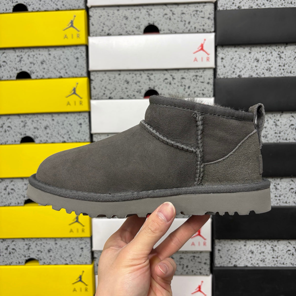 UGG Mini Ankle Boots in Grey – Style 6109
