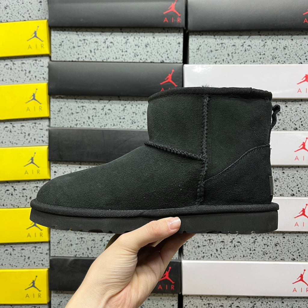 UGG Classic Mini Ankle Boots in Black