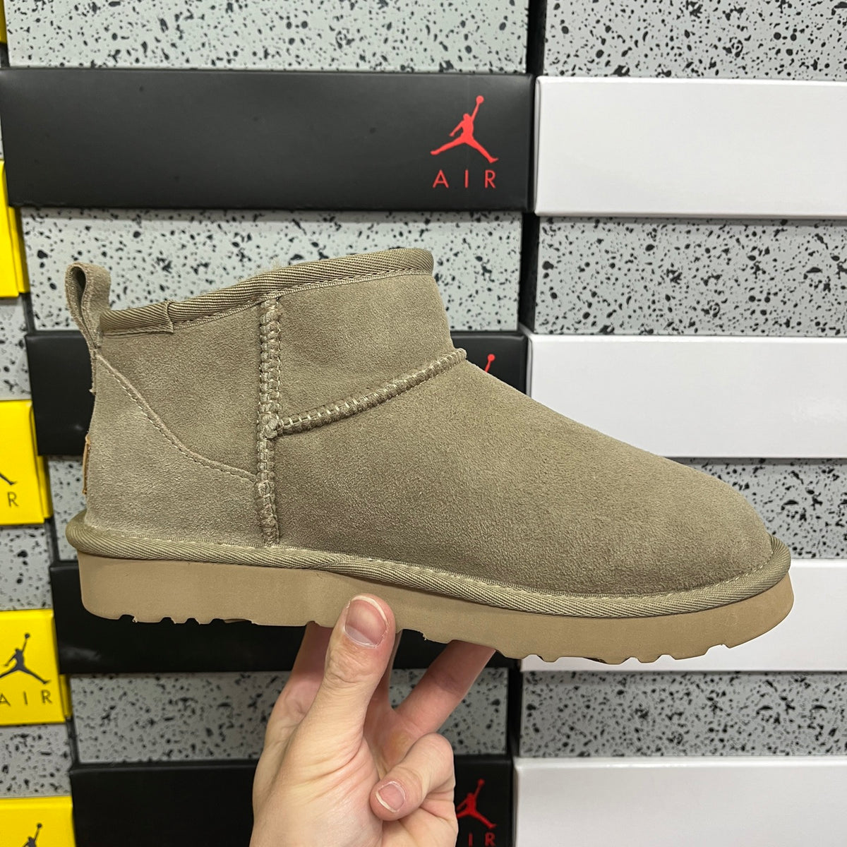 UGG Mini Ankle Boots in Brown – Style W1116109