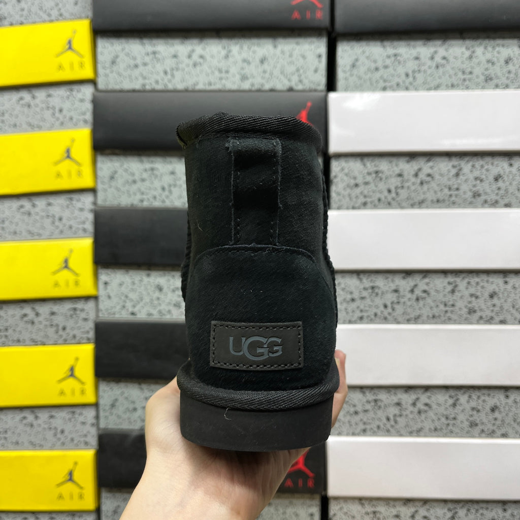 UGG Classic Mini Ankle Boots in Black