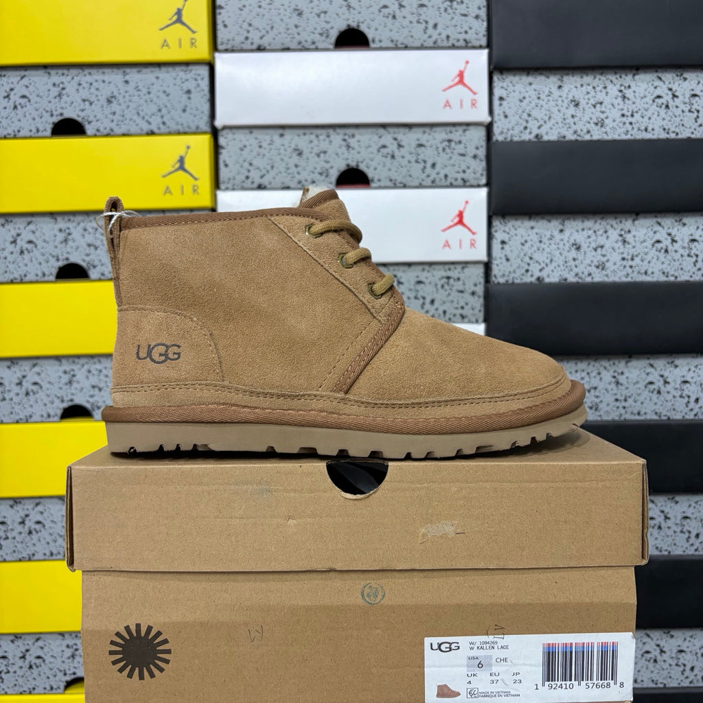 UGG Lace-Up Ankle Boots in Chestnut – Style W1094269