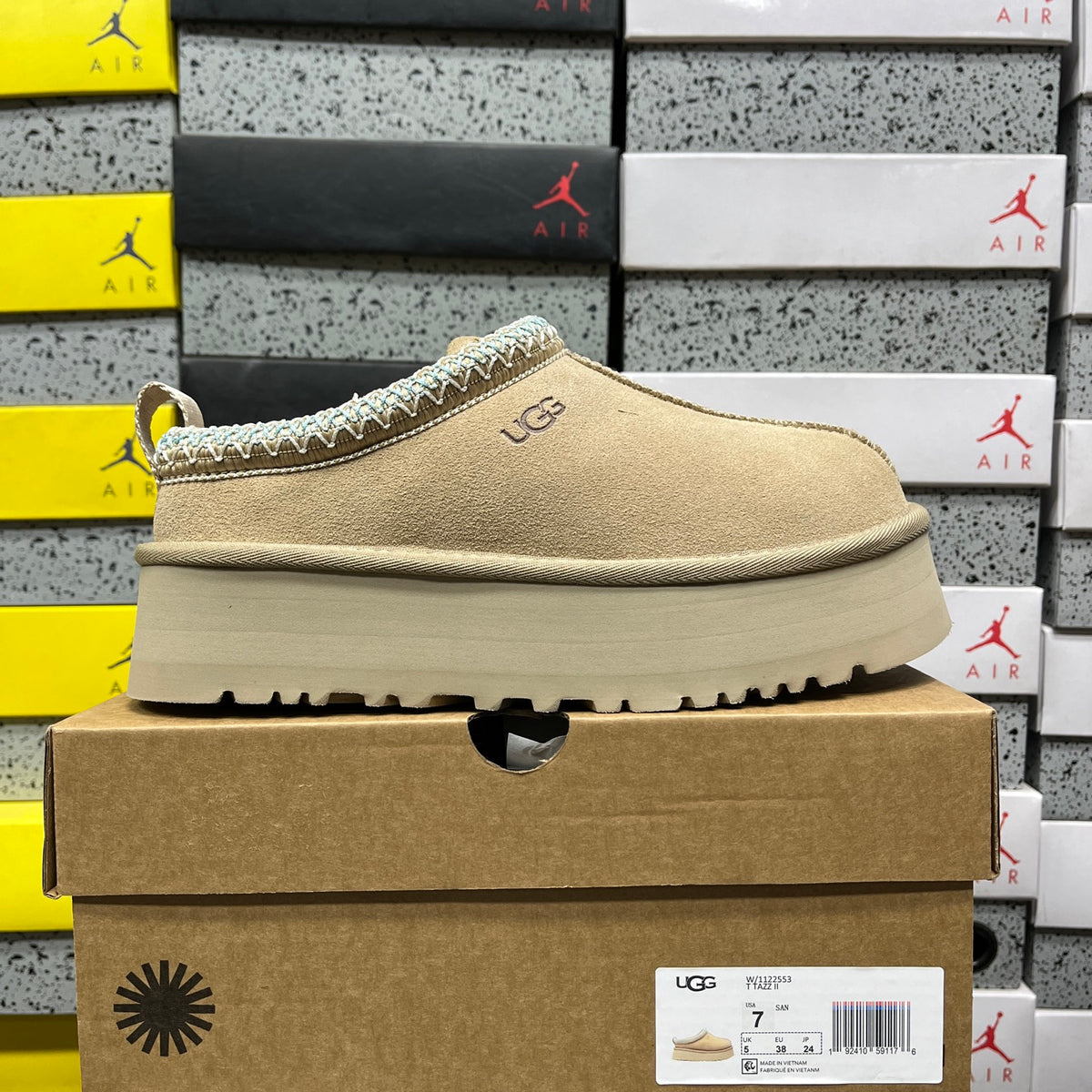 UGG Platform Slippers in Sand – Style 1122553