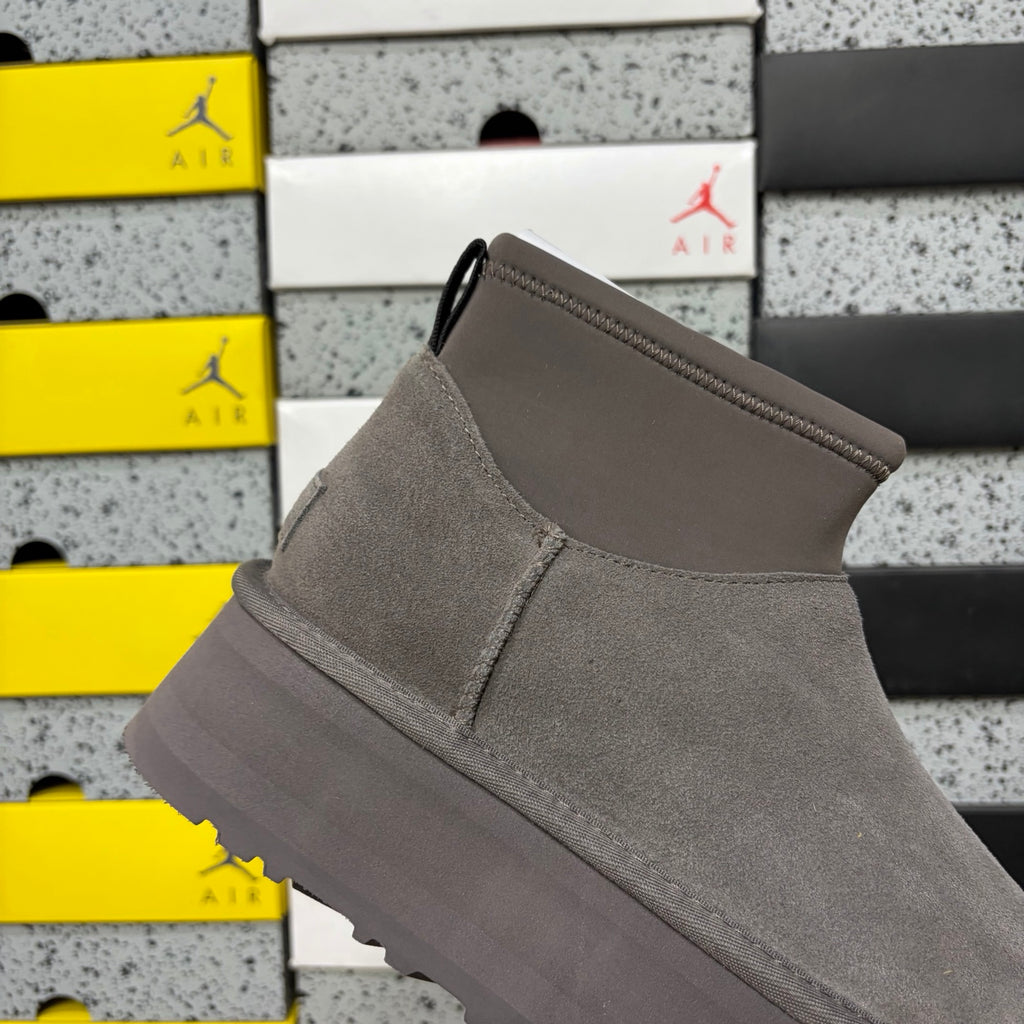UGG Platform Ankle Boots in Thundercloud Grey – Style 8170