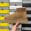 UGG Platform Ankle Boots in Brown – Style 8170