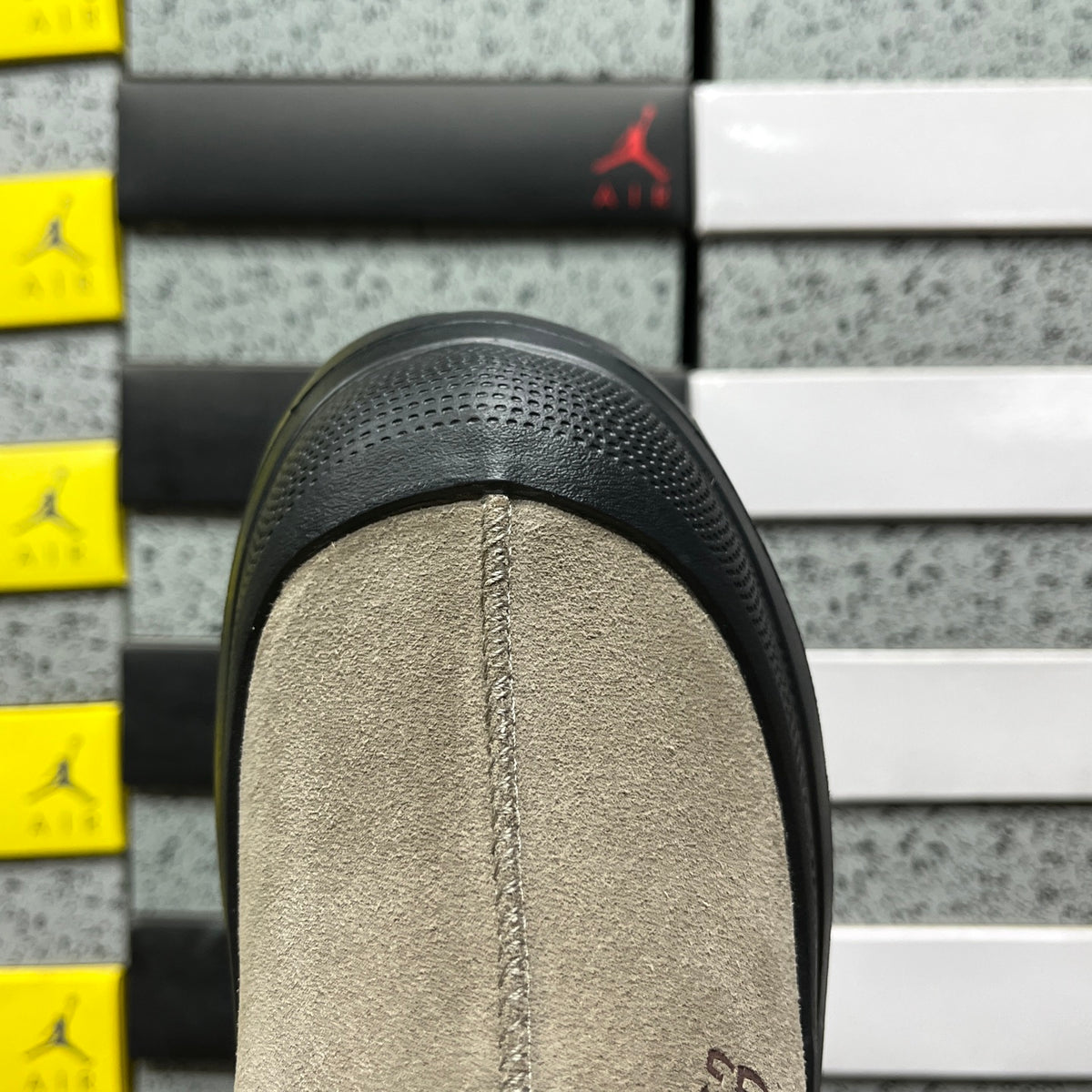 UGG Slip-On Shoes in Mist Grey & Black – Style 1144096