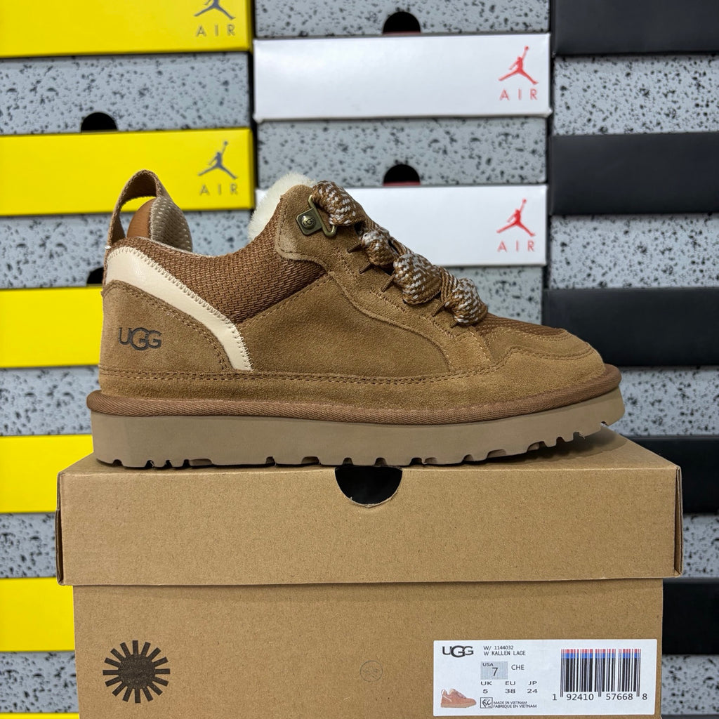 UGG Lace-Up Casual Shoes in Chestnut – Style 14403211