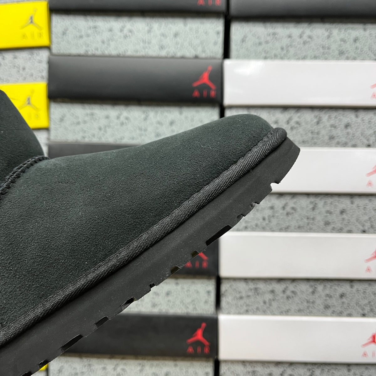 UGG Mini Bailey Button II Boots in Black